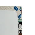 thumbnail image 3 of Ambesonne Floral Fitted Sheet, Abstract Petals and Roses, Twin XL Size, Multicolor, 3 of 3