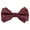 Burgundy, variant on INSPIRE CHIC Men's Pre-tied Bow Ties Double Layered Adjustable Solid Color Bow Tie Burgundy