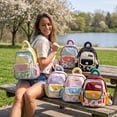 thumbnail image 5 of Lightweight Large Capacity Student Backpack,Cute Cartoon School Bookbag and Outdoor Travel Daypack for Campus,Classes,Outings,Trips and Everyday Carry,C, 5 of 8