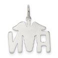 thumbnail image 3 of Sterling Silver Nurse Symbol Charm QC143 (16mm x 18mm), 3 of 3
