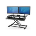 thumbnail image 5 of Fellowes Corsivo 5"-16" Standing Desk Converter Black (8091001), 5 of 7
