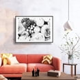 thumbnail image 3 of IDEA4WALL Framed Canvas Wall Art Rose Flowers Floral Picture Prints for Modern Home Decoration, 3 of 4