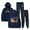 Navy, variant on Kota The Friend No Rap On Sunday Tour Hoodie Pants Two Piece Set Sweatshirts+Sweatpants Women Men's Set