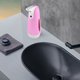thumbnail image 4 of Dispensador automático de jabón con USB, resistente al agua, con sensor de movimiento por infrarrojos, dispensador de jabón espumoso sin presión para el hogar, baño, color verde, 4 of 5