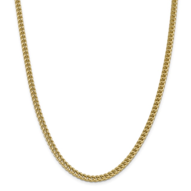 Chaîne Franco Creuse en Or Jaune 14K 4.5mm 22 Pouces