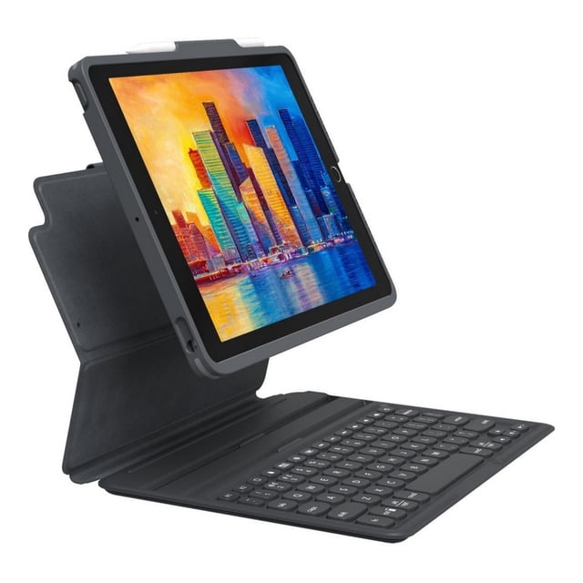 Teclado con Funda ZAGG Pro Keys Retroiluminado para iPad 10.2 negro