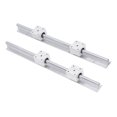 thumbnail image 1 of Linear Guide Rail, 6Pcs Guide Rail Slide Block Set Low Friction Fine Workmanship  for Accuracy Machine, 1 of 8