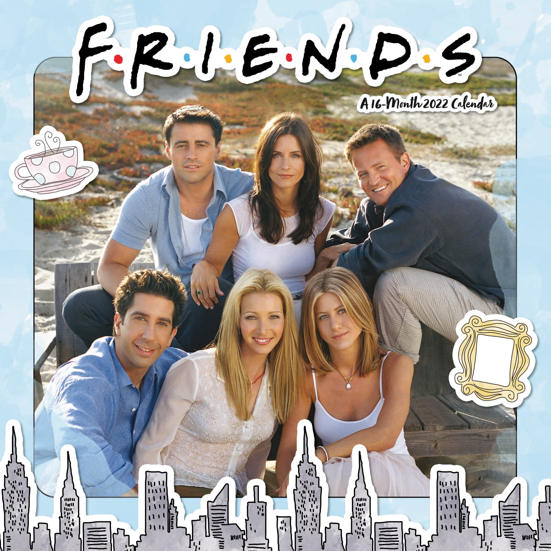 Trends International 2022 Friends Wall Calendar