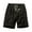 Black1, variant on Plebaso Summer Men's Shorts Elastic Waist Drawstring Casual Shorts Lightweight Mens Loose Shorts XL-5XL