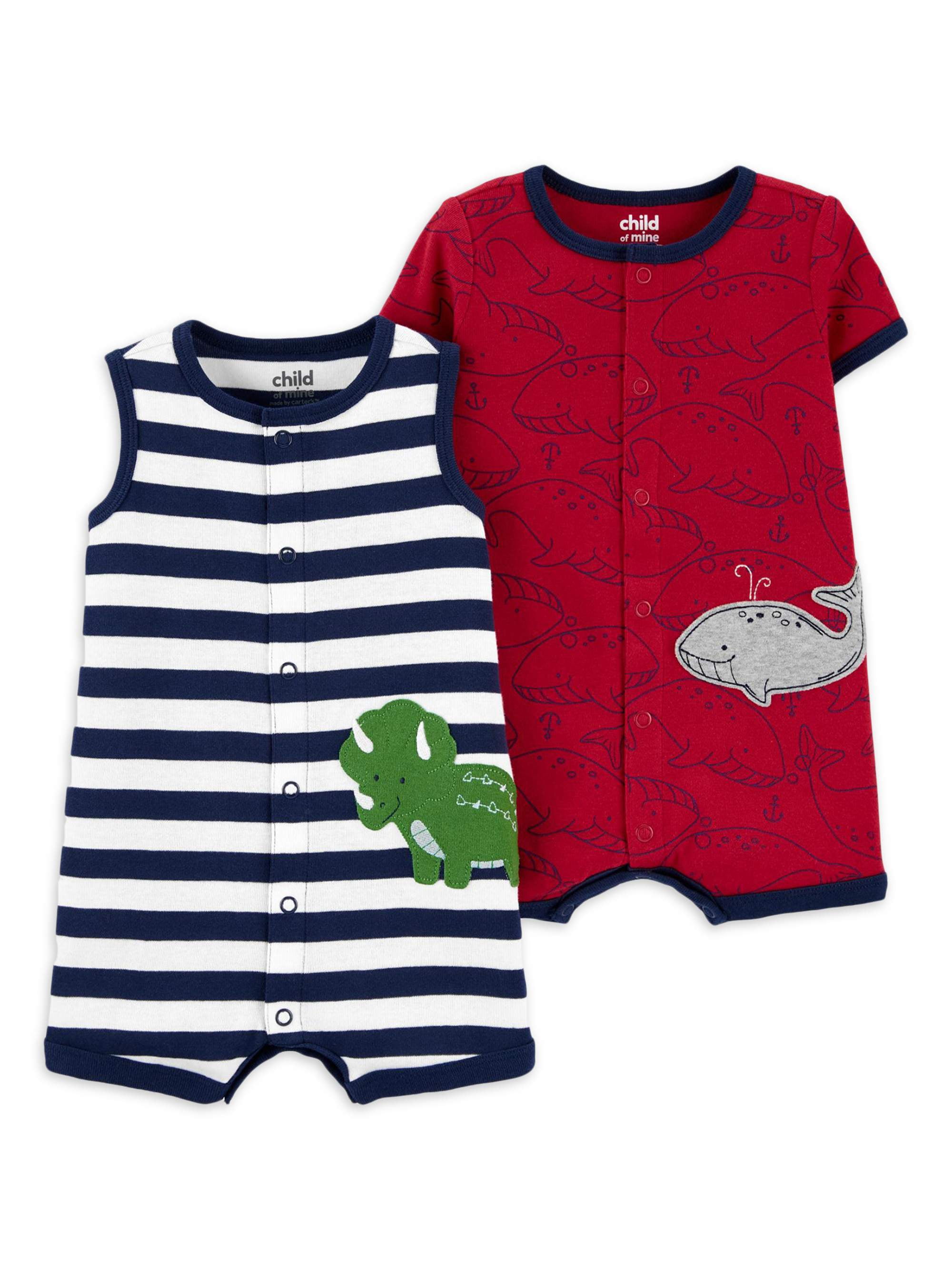 baby boy short romper