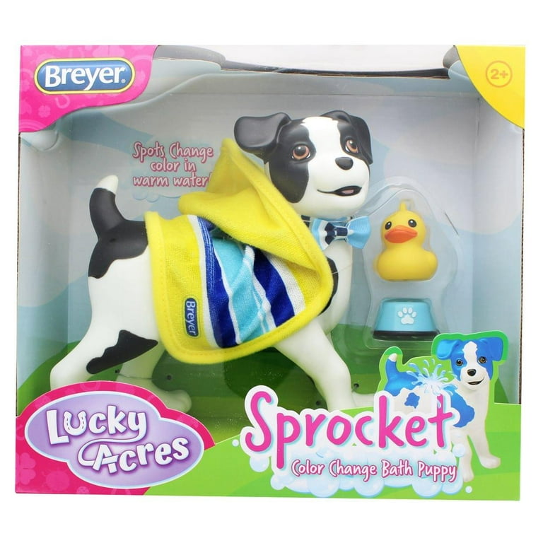 Breyer Sprocket Bath Time Puppy Breyer Sprocket Bath Time Puppy