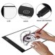 thumbnail image 1 of LED Tracing Board, A4 LED Tracing Stencil Drawing Board Light Box, 1.5W Thin Portable Pad Table con 2m USB cable 3 Level Brightness for Tattoo Art Artist Sketching Designing Painting Unbranded GY01238, 1 of 7