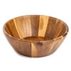 Better Homes & Gardens Large Angled Acacia Serving Bowl