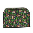 thumbnail image 2 of Vsdgher Cute Hedgehogs Cactus Blue 2 Slice Toaster Cover, Appliance Covers Toaster Cover Fits for Most Standard 2 slice Toasters, 2 of 7