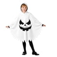 thumbnail image 3 of Bainana Child Halloween Onesie Cosplay Ghost Outfits Breathable Long Sleeve Hooded Face Print Robe Boys And Girls Stage Performance Clothes, 3 of 7