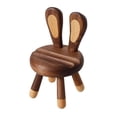thumbnail image 2 of Fiudx Taburete de Nogal con Forma de Conejito, Diseño de Conejo, Soporte Multifuncional para Teléfono, Decoración de Escritorio, Ideal para Regalo Navideño, Material de Madera, Tamaño 17 X 12,5 X 10, 2 of 6