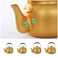 thumbnail image 2 of Yellow Aluminum Pot Aluminum Kettle Aluminum Teapot Pot Capacity Large Kettle Wine Household D6s4, 2 of 8