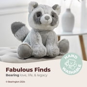 Bearington Ringo Plush Raccoon Stuffed Animal, 10.5 Inch, For Ages 1-14