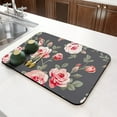 thumbnail image 3 of Washable Rubber Pioneer Dish Drying Mats for Kitchen Counter Home Large Coffee Bar Pad Accessories and Decor for Utensils Stemware 23.5''x15.5'', 3 of 7