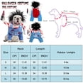thumbnail image 3 of Cheap!Disfraces divertidos para mascotas, gatos y perros transformados en divertidos disfraces navideños, disfraces de cosplay para mascotas, 3 of 7
