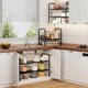 thumbnail image 2 of Estante para Cocina, Organizador Fregadero Debajo, Organizador de Fregadero, 2 Niveles Estante de Almacenamiento, con 10 Paneles Extraíbles, para Cocina, Baño, Ajustable (Negro 10 Paneles), 2 of 4