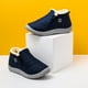 thumbnail image 3 of Botas de invierno para mujer, impermeables, para la nieve, planas, informales, hasta el tobillo, zapatos de talla grande, 3 of 4
