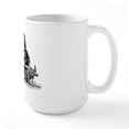 thumbnail image 2 of CafePress - VINTAGE TRAINS Large Mug - 15 oz Ceramic Large White Novelty Mug, 2 of 6