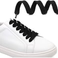 thumbnail image 3 of Solid Flat Shoelaces Hollow Thick Athletic Shoe Laces Strings 2 Pair, 3 of 7