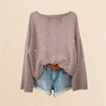 thumbnail image 3 of Womens Shirts Sequins Tops for Women Pink Long Sleeve Sparkly Shirt Glitter Tops Women'S Clothing Holiday Party Tops for Women, 3 of 4