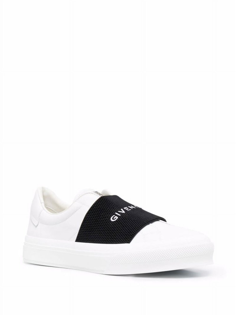 Givenchy Rubber White Sneakers White (Men display picture 1