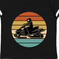thumbnail image 4 of Inktastic Snowmobile Retro Sunset Boys or Girls Toddler T-Shirt, 4 of 5