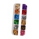 thumbnail image 4 of Copos de láminas para uñas perfecl 12 colores Estilo A, 4 of 8