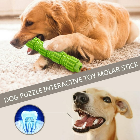 Fiudx Juguete para Morder para Perros, Juguete Molar de Goma No Tóxica, Diseño Interactivo con Dispensador de Premios, Herramienta de Entrenamiento para Mordedores Agresivos, Seguro y Duradero, para