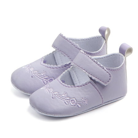 

Herrnalise Newborn Baby Fashion Girls Stitchwork Anti-slip Single Shoes