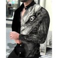 thumbnail image 1 of Camisas retro de moda para hombre 2024, camisetas casuales con estampado de tótem floral, camisetas de manga larga para hombre, ropa de fiesta para exteriores, camisetas tipo cárdigan, camisetas para, 1 of 6