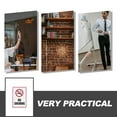 thumbnail image 3 of CRILSTYLEO Señal De Advertencia No Para Hogar Y Negocios En Aluminio Multicolor Con Mensaje, 3 of 6