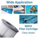 thumbnail image 5 of 2 filtros de bañera de hidromasaje para piscinas inflables, bomba de cartucho de filtro de versión mejorada apta para todos los jacuzzis actuales, 5 of 5