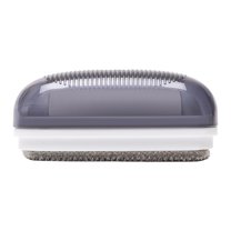 Hgallory Portable Household Lint Roller for Pet Hair & Dust, Sticky Lint Remover with Electrostatic Removal Brush to Remove Lint for Bed, Sofa, Clothes, Blanket, 3.6"x1.3"x1.6", 1PC, Gray