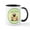 White/Black Inside, variant on CafePress - Easter Bunny Pug 2 Mug - 11 oz Ceramic Mug - Novelty Coffee Tea Cup