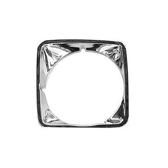 Left Driver Side Headlight Door Bezel - Compatible with 1969 - 1972 Chevy C10 Pickup 1970 1971