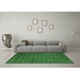 thumbnail image 3 of Ahgly Company Indoor Rectangle Abstract Emerald Green Contemporary Area Rugs, 6' x 9', 3 of 4
