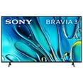thumbnail image 1 of Restored Sony 65" 4K Ultra HD BRAVIA 3 LED Smart Google TV (K65S30, 2024) Model - Open Box, 1 of 5
