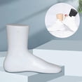 thumbnail image 4 of Zapatos molde calcetines molde exhibición maniquí pie modelo herramientas tienda Blanco Zulema pie de maniquí, 4 of 8