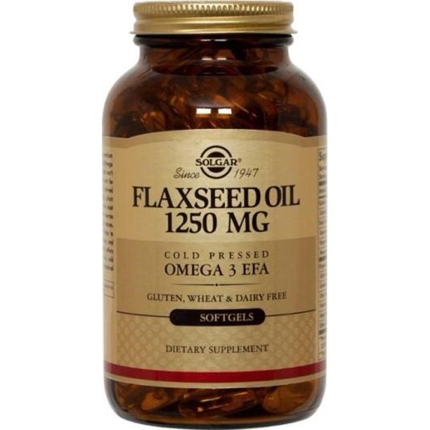Flaxseed Oil Softgels,1250 Mg, 250 Ct