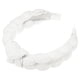 thumbnail image 1 of Diadema de maquillaje, diadema de tela de spa para lavado Hace, lindas diademas blancas para mujer y niña, 1 of 7