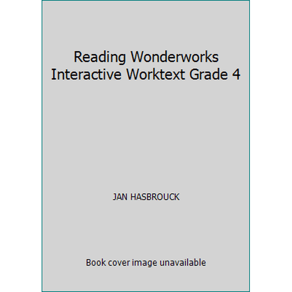 Pre-Owned Reading Wonderworks Interactive Worktext Grade 4 (Paperback) 0021268827 9780021268825