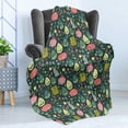 thumbnail image 4 of Forest Friends Soft Flannel Fleece Throw Blanket, Abstract Animal Composition with Bunny Hedgehog Fox Squirrel and Flowers, Cozy Plush for Indoor and Outdoor Use, 50" x 60", Multicolor, by Ambesonne, 4 of 5