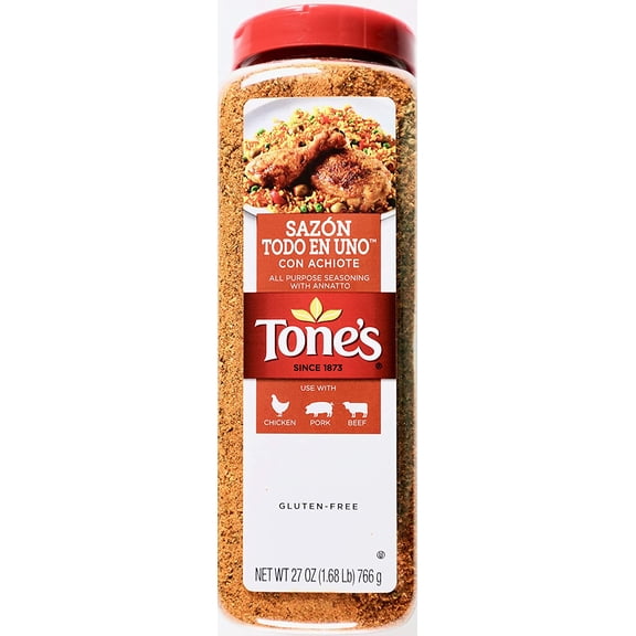 Tone's All-Purpose Seasoning with Annatto, 27 Ounces