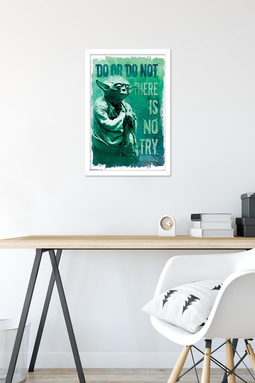 Star Wars: Saga - Do Or Do Not Wall Poster, 14.725" x 22.375", Framed