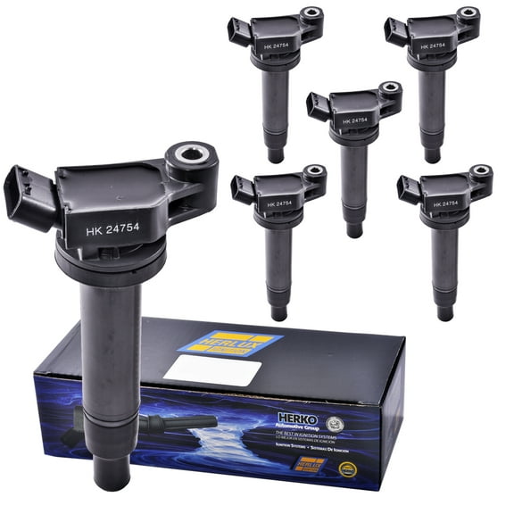 Set of 6 Herko Direct Ignition Coil B149 for Lexus Toyota ES300 RX300 1999-2008